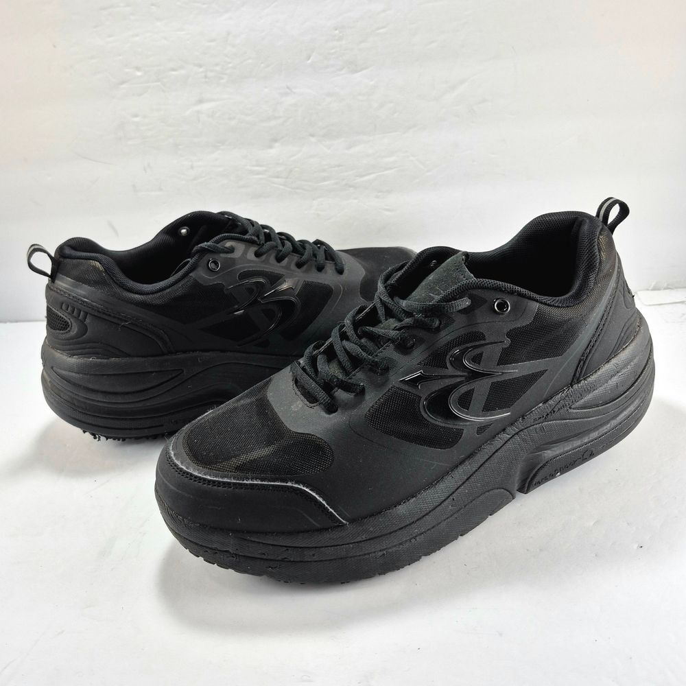Gravity Defyer G-Defy Ion Walking Shoes All Black Orthopedic VersoShock Men's 12